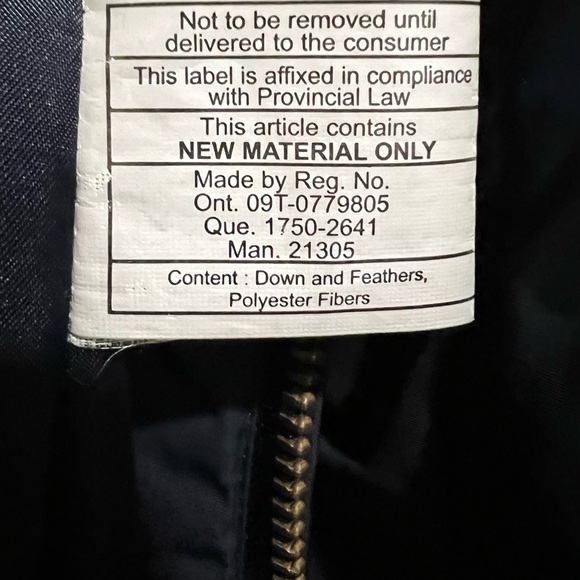 Cole Haan Women's 40" Signature Hooded Taffeta Down Coat Sz S Elastic Waist Navy - Picture 9 of 15